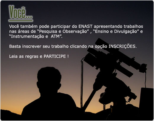 Voc&ecirc; no ENAST.